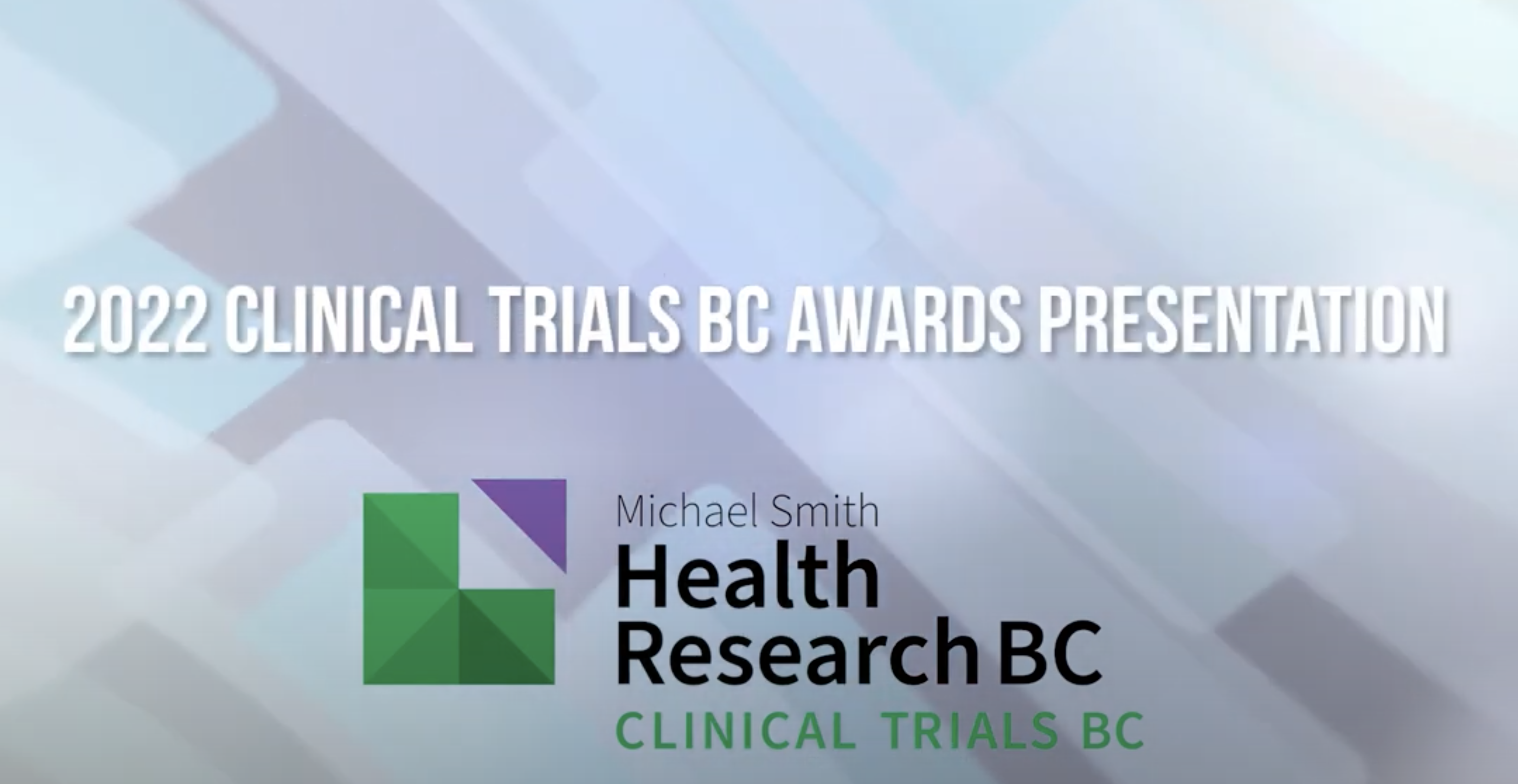 2022 Clinical Trials BC Awards recipients announced