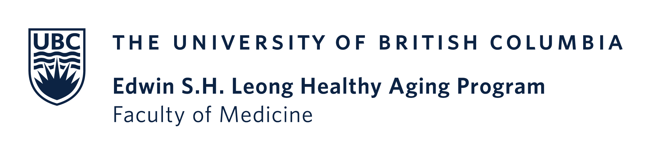 Tai Hung Fai Charitable Foundation and Edwin S.H. Leong Healthy Aging Program Logo