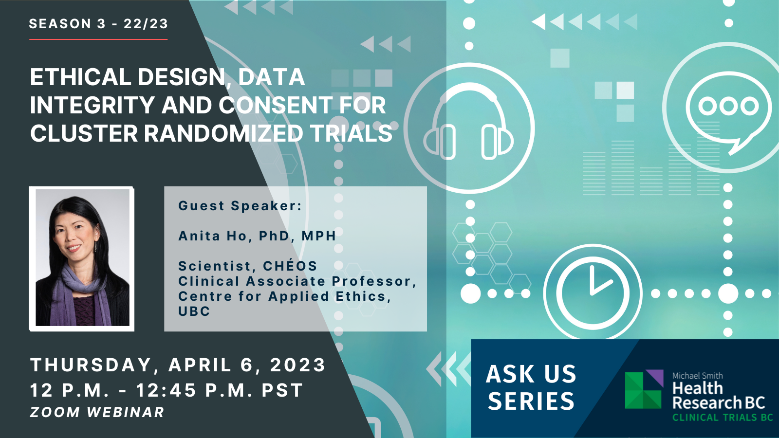 ASK US series: Ethical design, data integrity and consent for cluster randomized trials