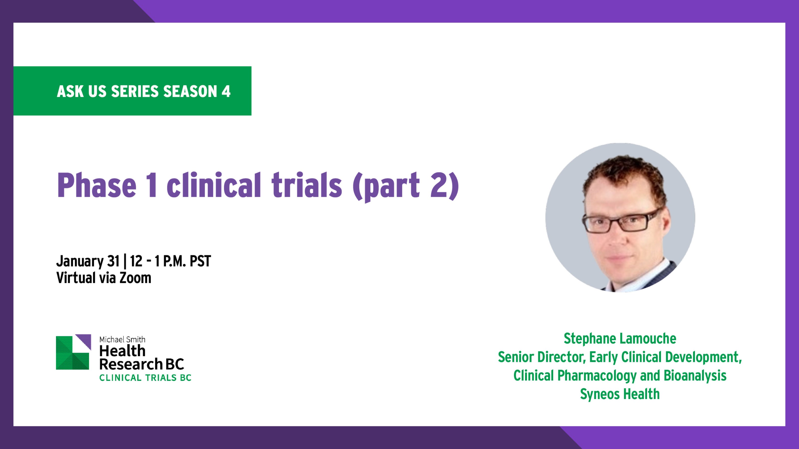 ASK US series: Phase 1 clinical trials (part 2)