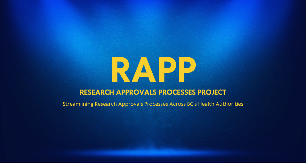 Image for July 2024 update of the Research Approval Process Project.